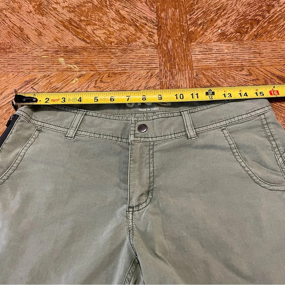 NRS Shorts Womens Size 4 Green Guide Shorts 7 Inch Inseam - Picture 6 of 6